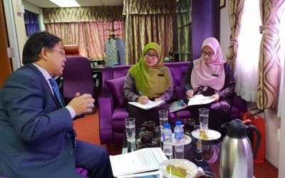 Wawancara Pegawai MKM Bersama YBhg. Datuk Azih Hj. Muda